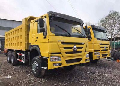 HOWO used dump truck ,left hand drive trucks